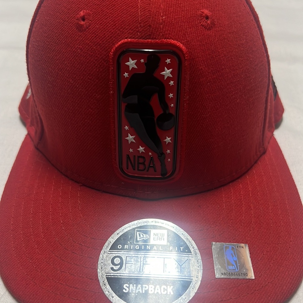 Houston Rocket’s SnapBack hat with NBA Jerry West Logo